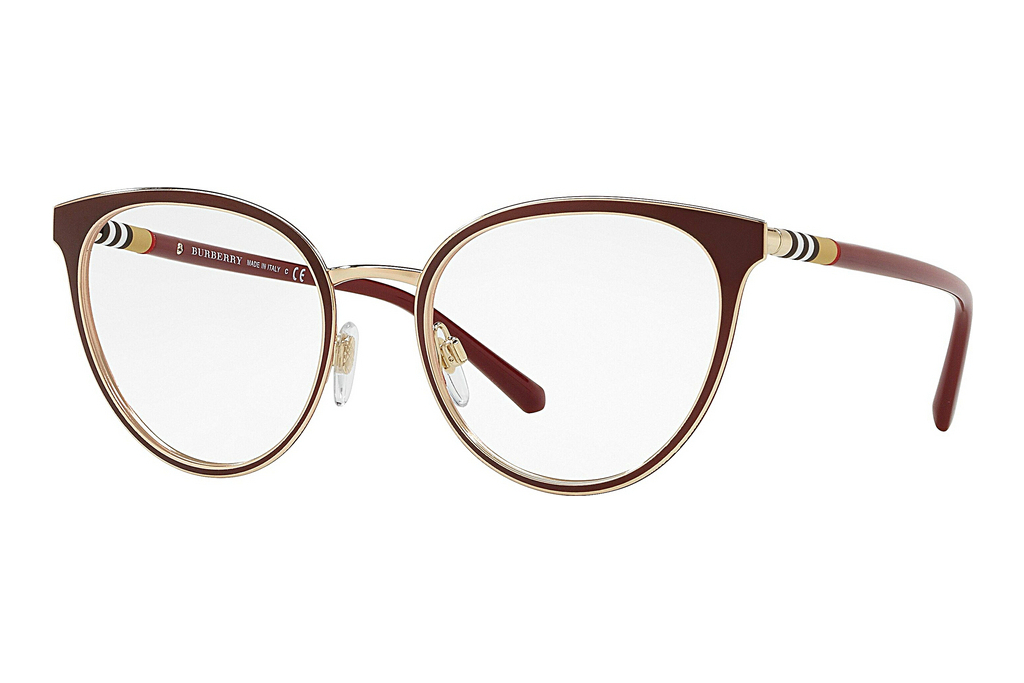 Burberry   BE1324 1265 Bordeaux/Light Gold