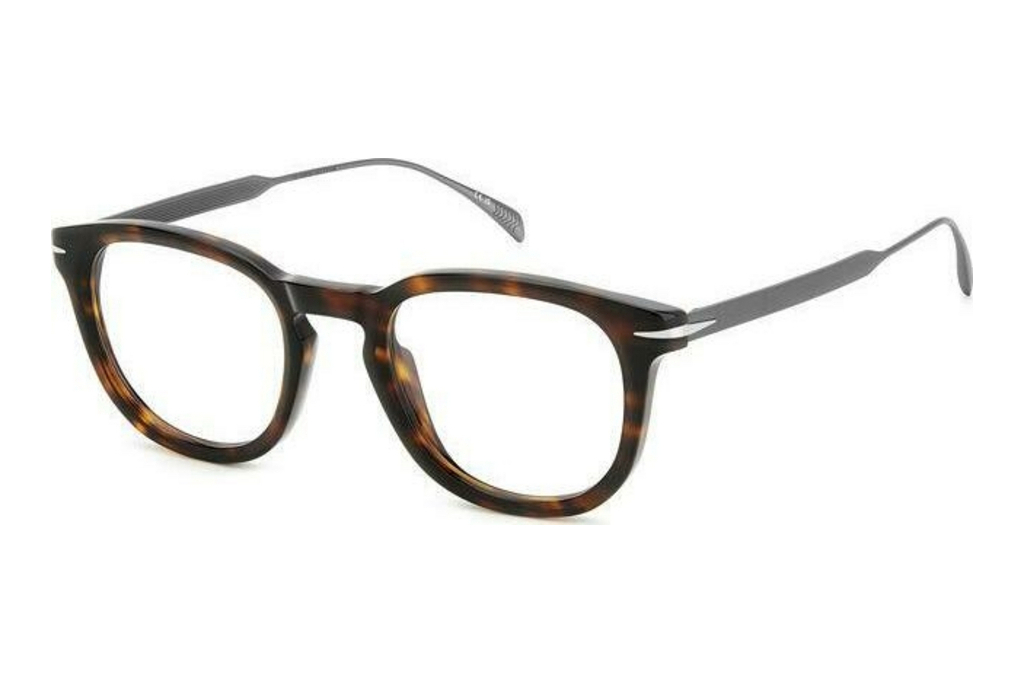 David Beckham   DB 7122 4HU HAVANA DARK RUTHENIUM