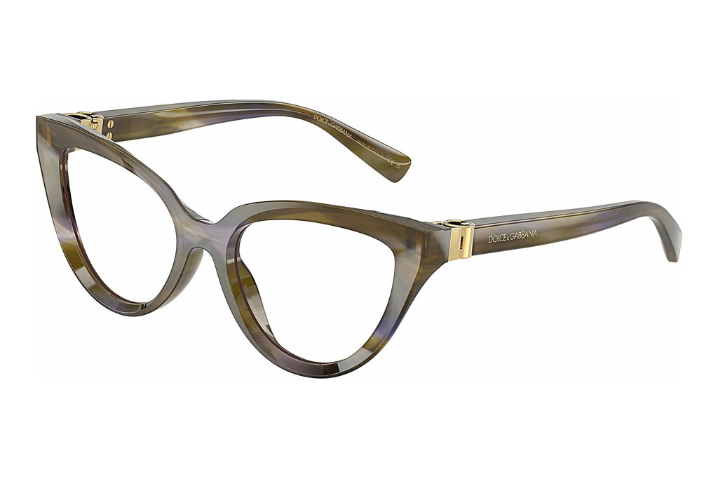 Dolce & Gabbana   DG3414 3447 Striped Olive