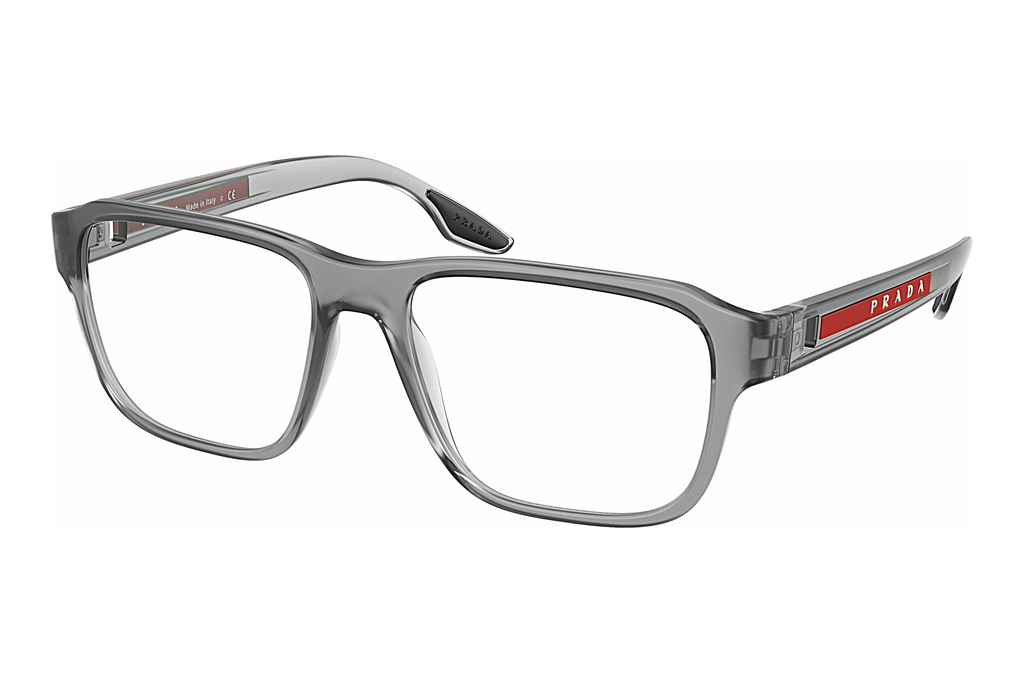 Prada Linea Rossa   PS 04NV 14C1O1 Grey Transparent Rubber