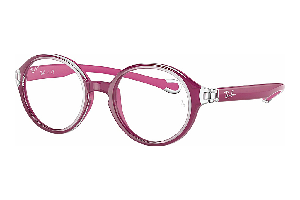 Ray-Ban Kids   RY9075V 3878 Transparent On Fuxia