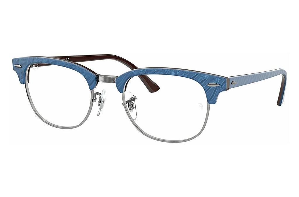 Ray-Ban   RX5154 8052 WRINKLED BLUE ON BROWN