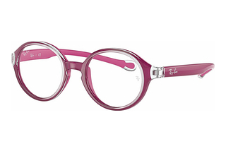 Ray-Ban Kids RY9075V 3878 Transparent On Fuxia