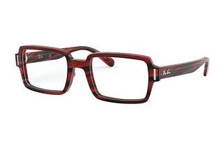 Ray-Ban RX5473 8054 Striped Red