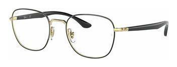 Ray-Ban RX6477 2991 Black On Gold
