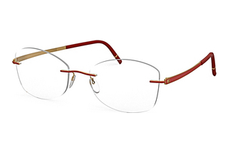 Silhouette 5529-HD 3021 Gold / Siena Red