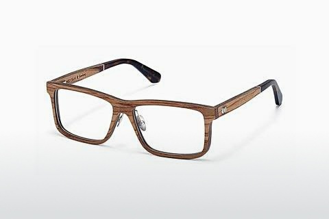 Designer szemüvegek Wood Fellas Eisenberg (10943 zebrano)