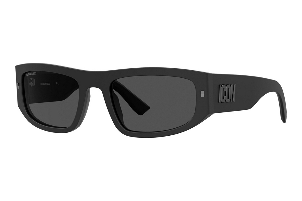 Dsquared2   ICON 0016/S 003/IR MATTE BLACK