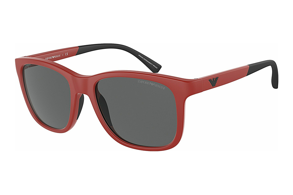 Emporio Armani   EA4184 562487 Dark GreyMatte Red