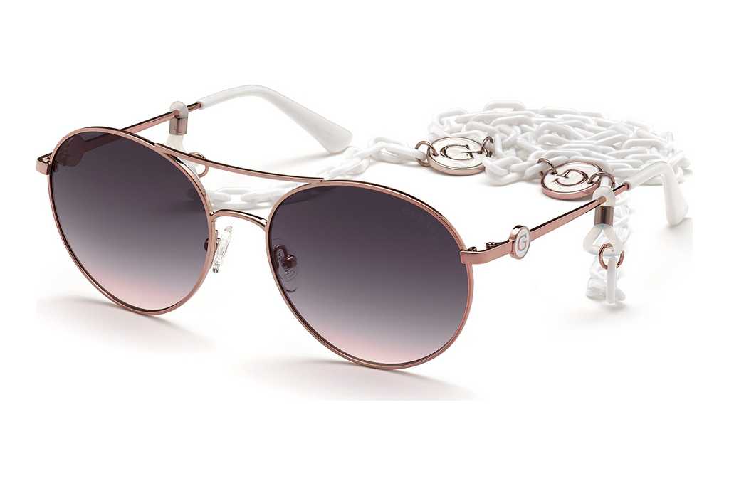 Guess   GU7640 78Z violett ver. - verspiegelt78Z - lila glanz / violett ver. - verspiegelt