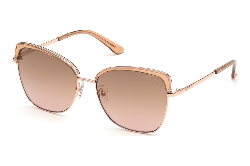 Guess   GU7738 57G braun verspiegelt57G - beige glanz / braun verspiegelt