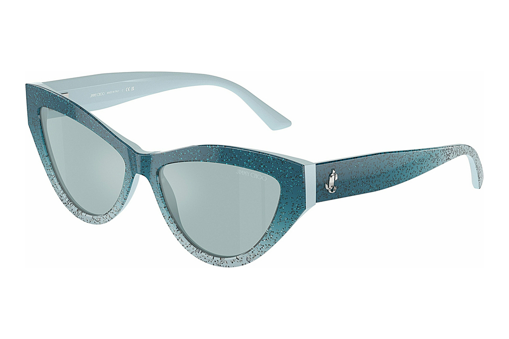 Jimmy Choo   JC5004 50497C Light Azure Silver MirrorAzure Gradient Glitter