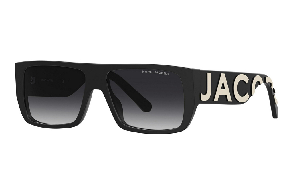 Marc Jacobs   MARC LOGO 096/S 80S/9O BLACK WHITE