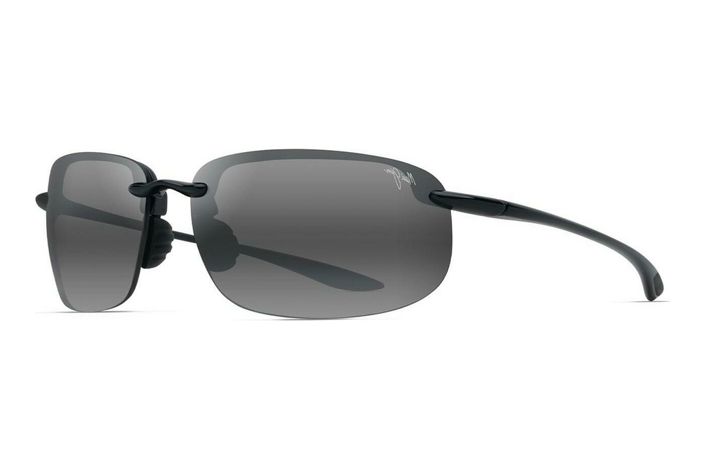 Maui Jim   Hookipa Xlarge 456-02 Neutral GreyBlack Gloss