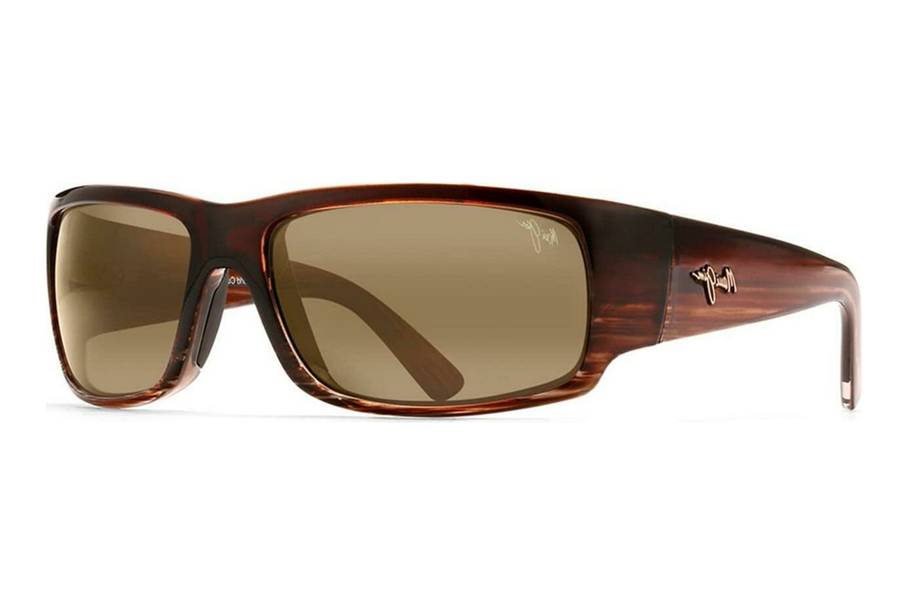 Maui Jim   World Cup H266-01 HCL® BronzeChocolate Stripe Fade