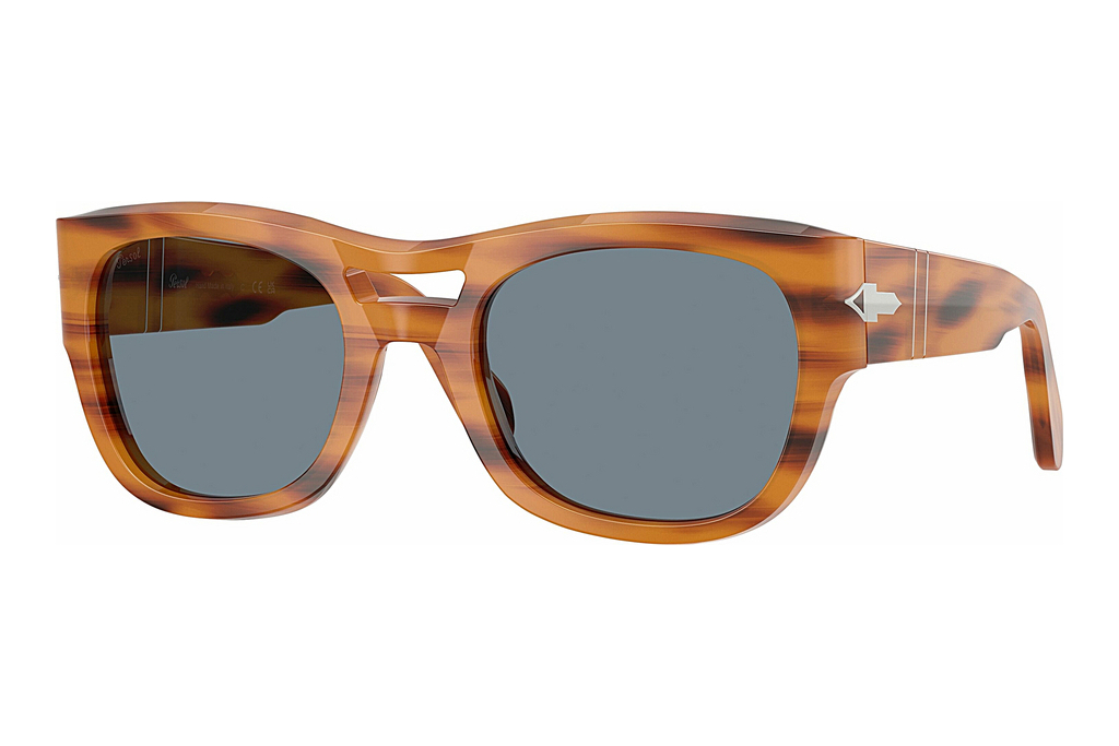 Persol   PO0064S 960/56 Light BlueStriped Brown