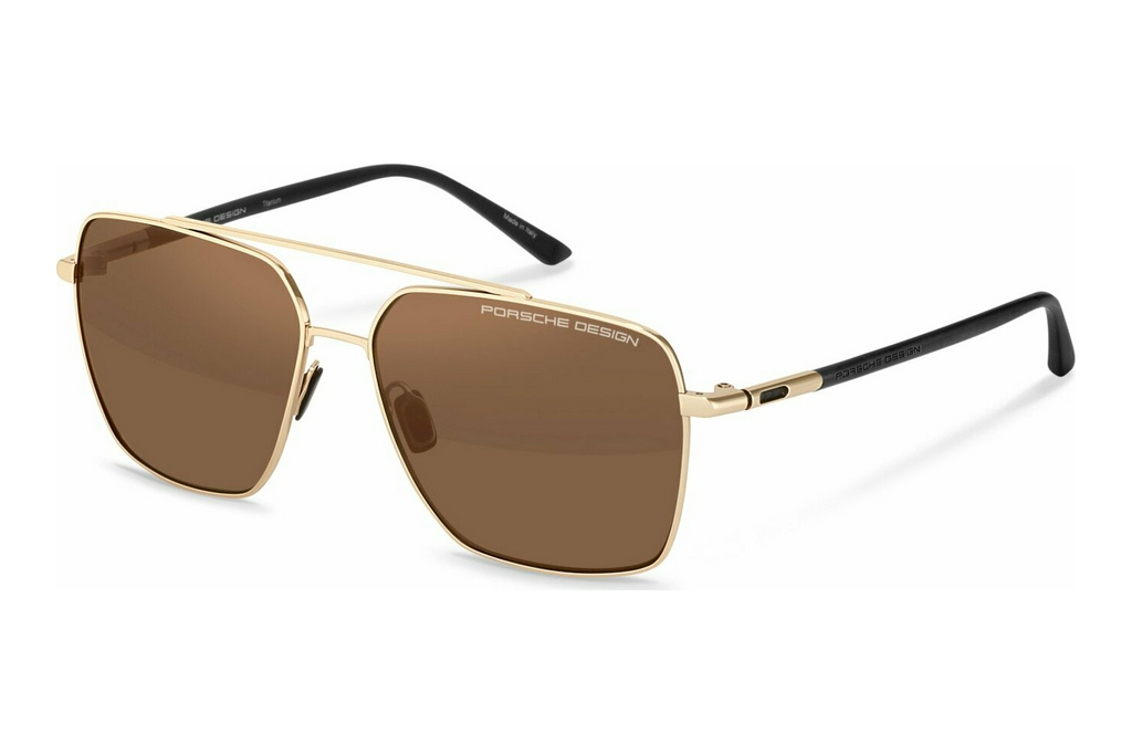 Porsche Design   P8974 D406 BROWNgold/black