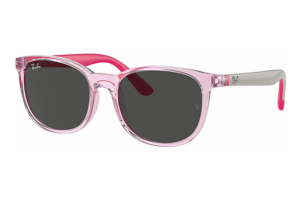 Ray-Ban Kids   RJ9079S 716587 Dark GreyTransparent Pink