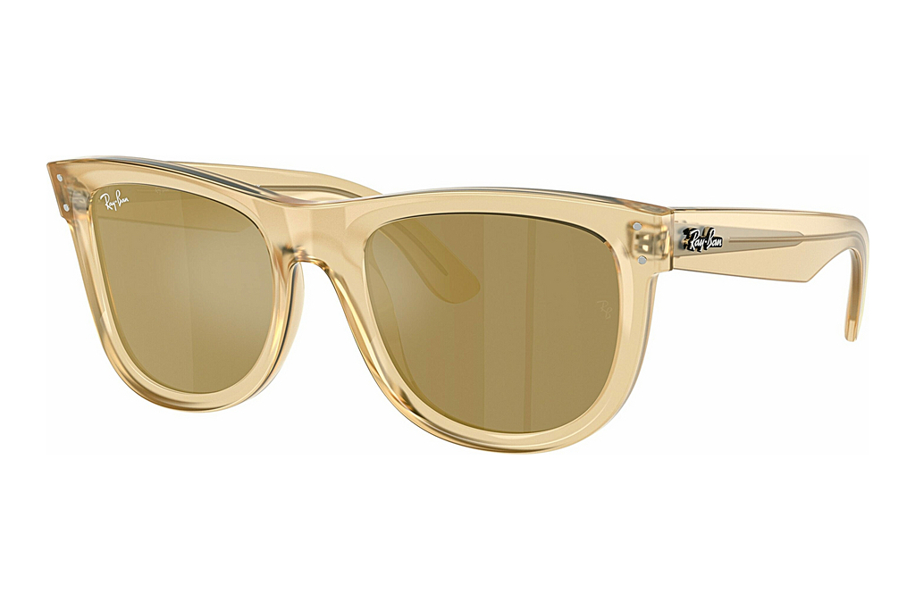 Ray-Ban   RBR0502S 68215A Brown Mirror GoldOpal Yellow