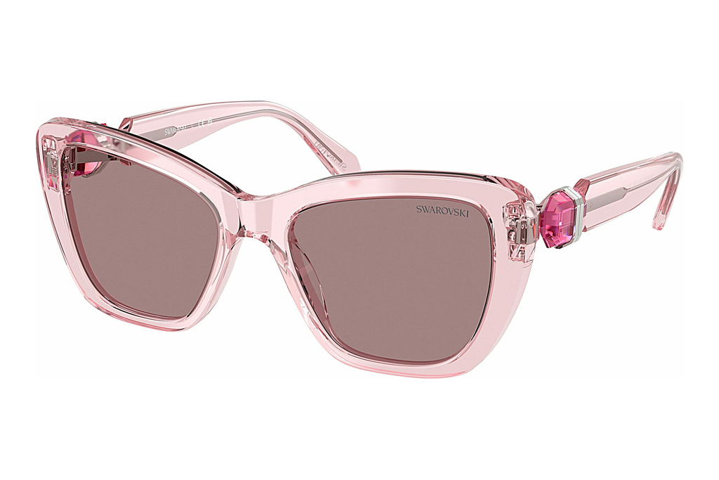 Swarovski   SK6018 30017N Light Purple BrownTransparent Pink