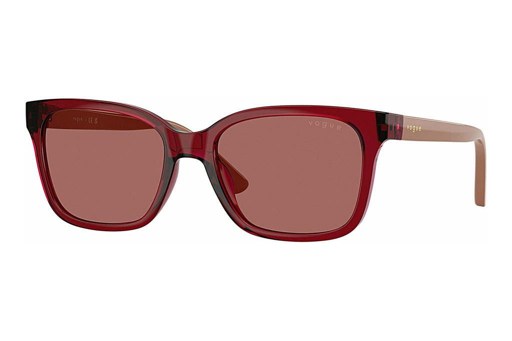 Vogue Eyewear   VJ2027 306669 Dark VioletTransparent Dark Red