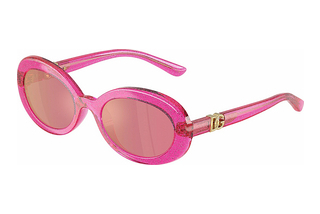 Dolce & Gabbana DX6007U 3351/Z Pink Mirror Rose GoldGlitter Pink