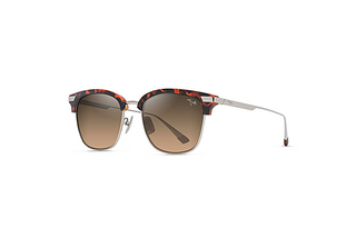 Maui Jim Kalaunu AF HS629-10 HCL® BronzeShiny Reddish Havana w/Silver