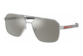 Prada Linea Rossa PS 55WS 1BC07F Light Grey Mirror SilverSilver