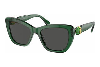 Swarovski SK6018 104587 Dark GreyTransparent Dark Green