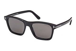 Tom Ford FT1179 01D grau polarisierendGlänzend Schwarz