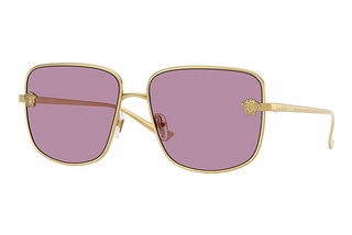 Versace VE2282 1002AK Dark Violet Mirror Silver IntGold